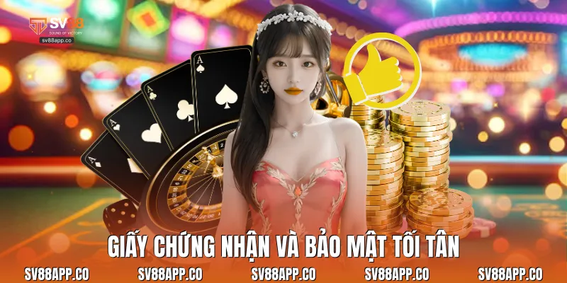 Giấy chứng nhận và bảo mật tối tân