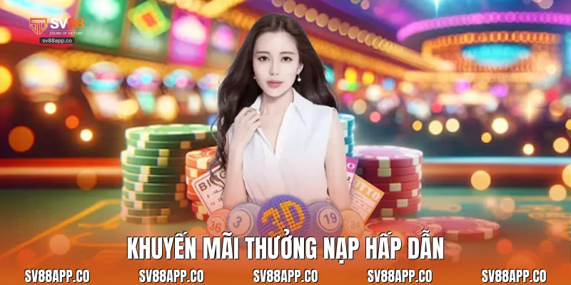 Khuyến mãi thưởng nạp hấp dẫn