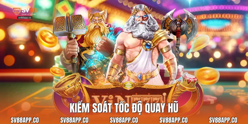 Kiểm soát tốc độ quay hũ