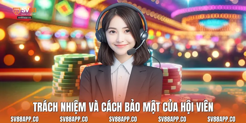 Trách nhiệm và cách bảo mật của hội viên